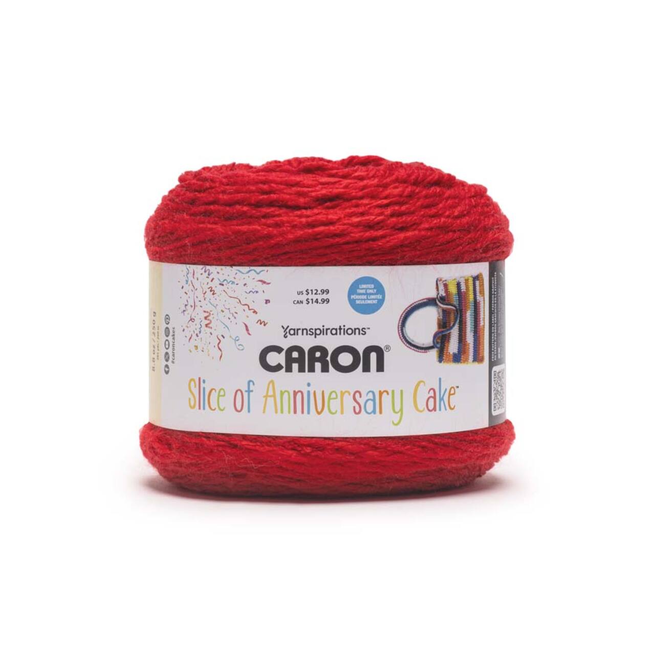 6 Pack: Caron® Slice of Anniversary Cakes™ Yarn